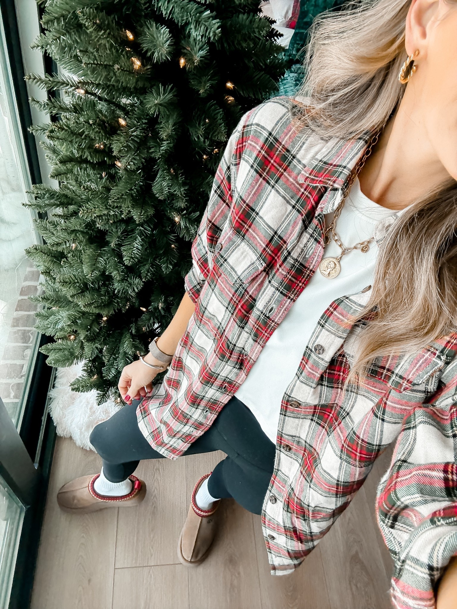 I have ordered so many cute things from Walmart for the holidays. I love these flannels for both me and my husband! They’re under $13! I’m wearing a small! My husband wears his true size in these! 

#LTKootd #LTKHoliday #LTKSeasonal