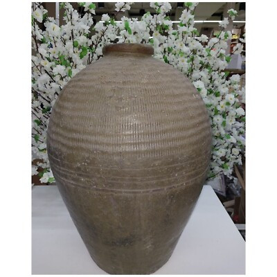 Antique Clay Vase Big Clay Pot Vintage Pottery Rustic Vase Terracotta Water Pot | eBay US