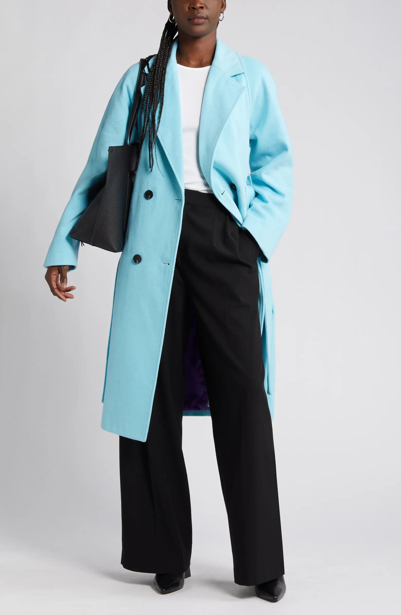 Avec Les Filles Belted Longline Coat | Nordstrom | Nordstrom