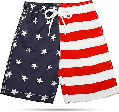 KAILUA SURF Boys' Swim Trunks Quick Dry Board Shorts with Mesh Liner, Sizes 2T-18/20 | Amazon (US)