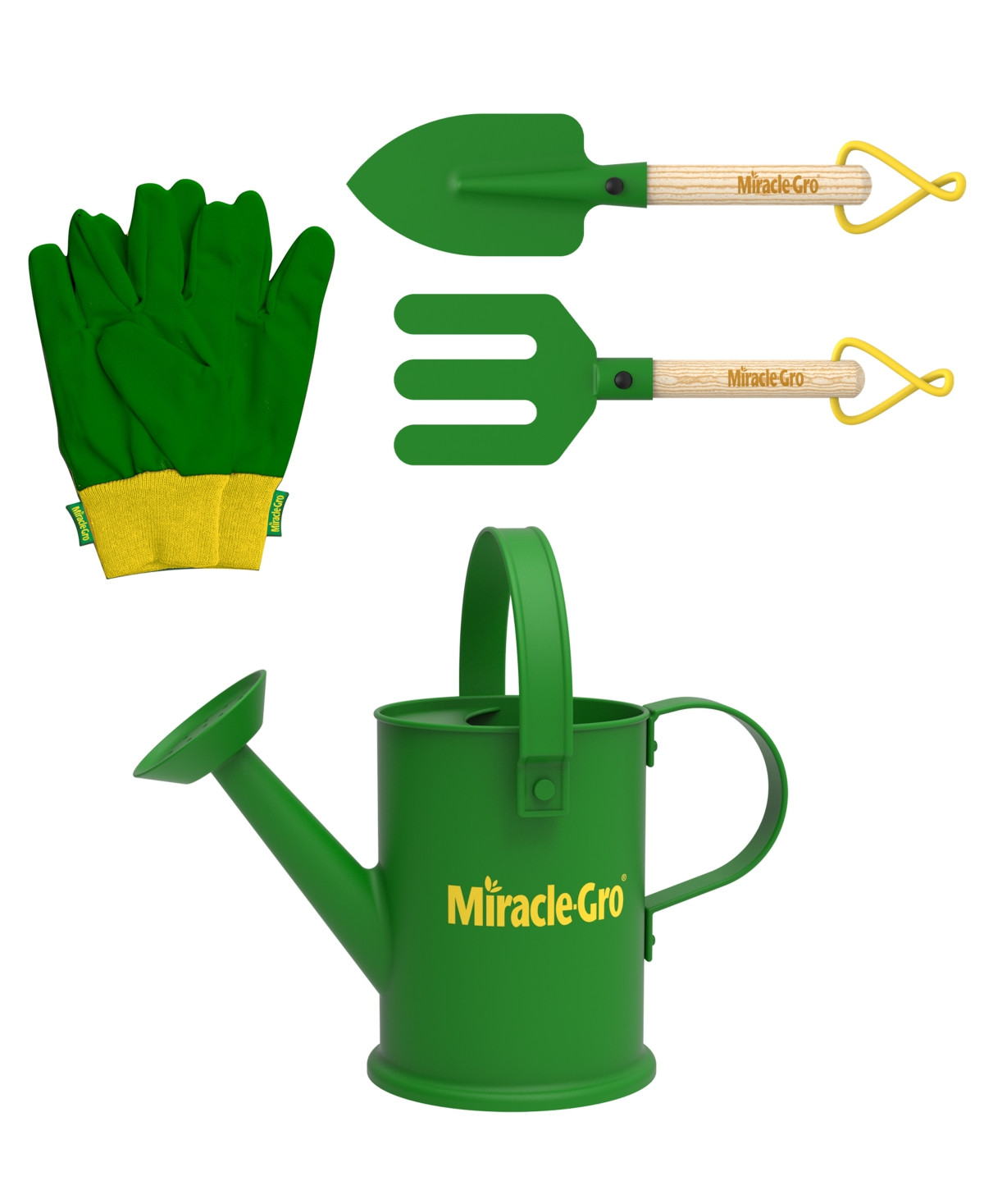 Miracle- Gro 4-Piece Garden Toolset - Green | Macy's