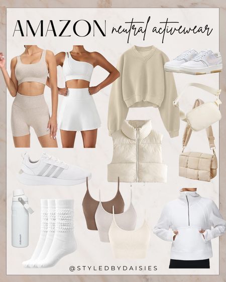 Amazon activewear finds for spring! 

#amazonfinds

Amazon finds. Amazon activewear. Neutral acitvewear. Spring activewear. Spring activewear set. 

#LTKActive #LTKSeasonal #LTKfitness