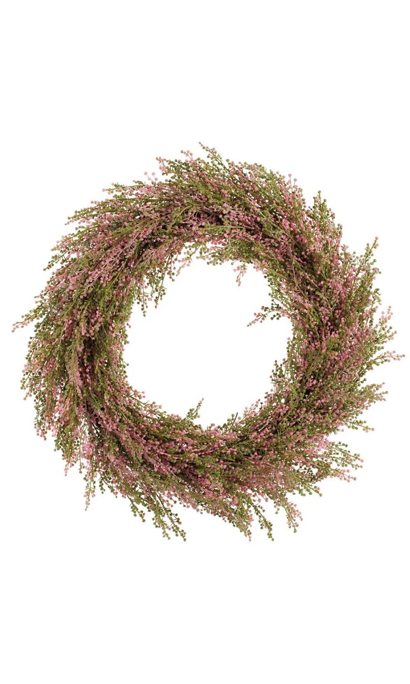 Pink Sedum Wreath | Gatehouse No.1