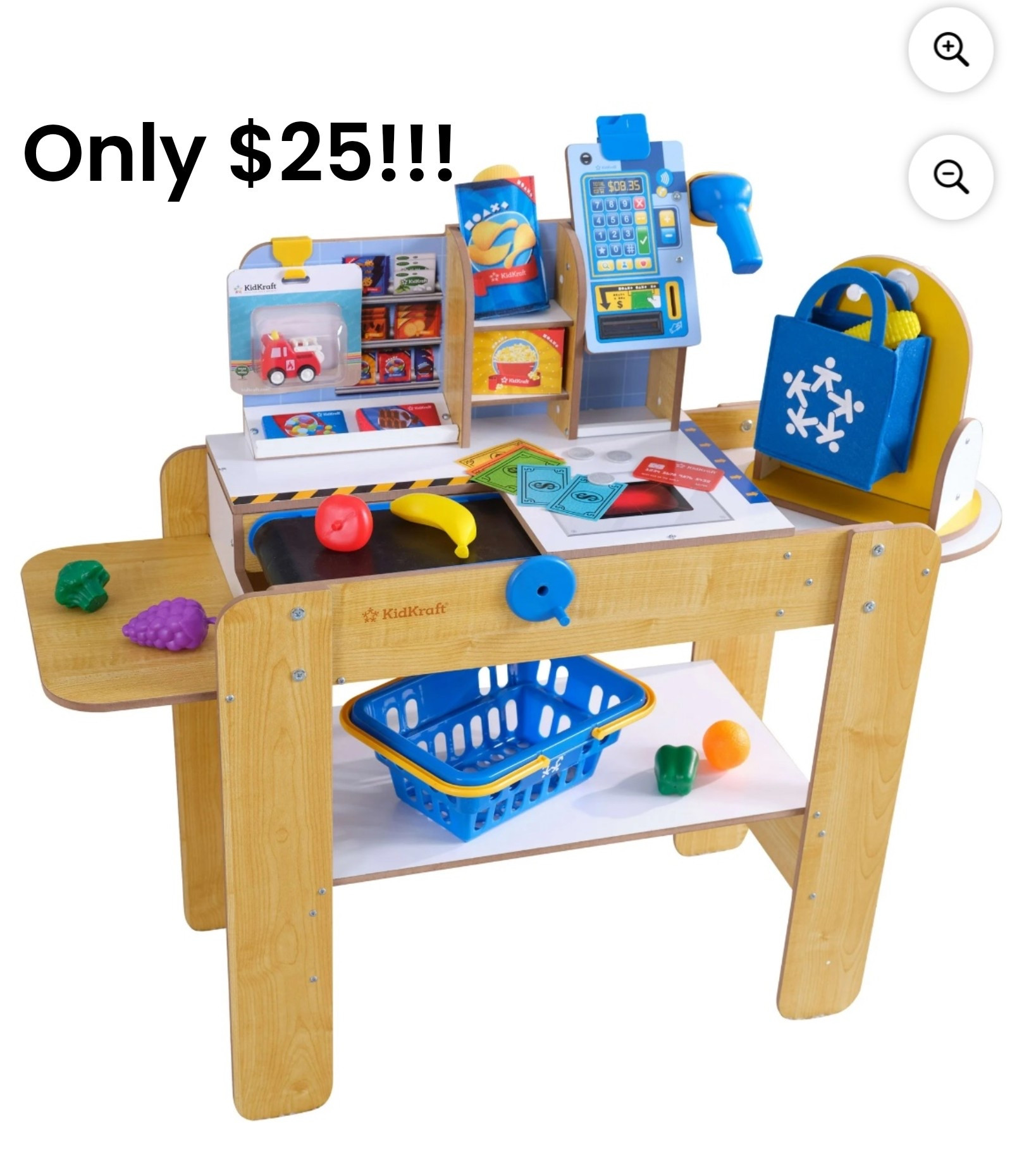 How adorable is this play grocery checkout station and on sale for only $25?! Such a good deal from Walmart!! I love items like this for the kids to play pretend with!!

#LTKKids #LTKSaleAlert #LTKFindsUnder50