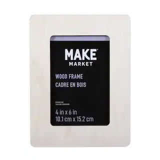4" x 6" Ready-to-Finish Wood Frame by Make Market® | Michaels® | Michaels Stores