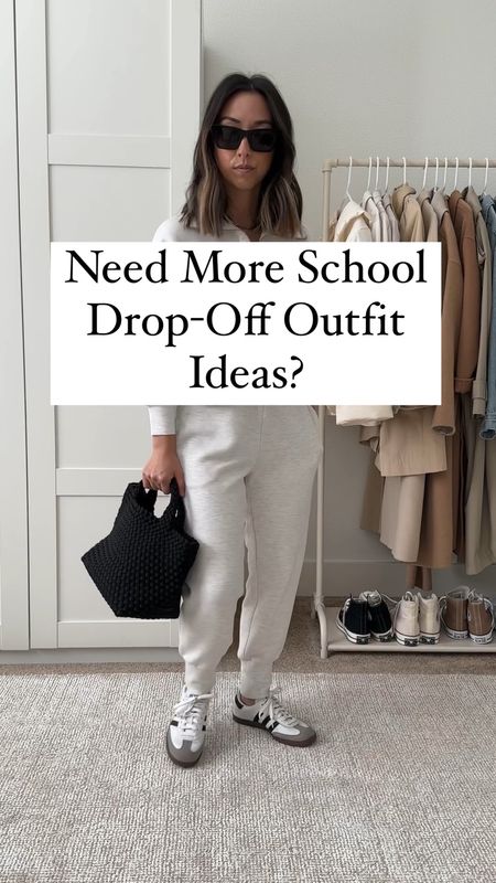 School drop off outfit ideas. Loving this in-between season where you can pair your summer pieces with fall layers. Keeping it all comfy but still pulled together. 

Fall outfits, jeans, petite style, athleisure, 

#LTKSeasonal #LTKstyletip #LTKshoecrush