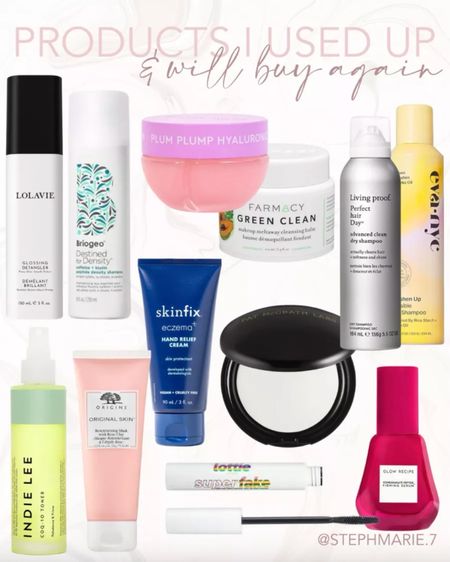 Products I used up & will buy again!! 
Beauty refills - beauty favorites - new beauty - mature skin beauty - mature skincare - makeup favorites- haircare - skin care - spring skincare - beauty essentials

#LTKSeasonal #LTKbeauty #LTKstyletip