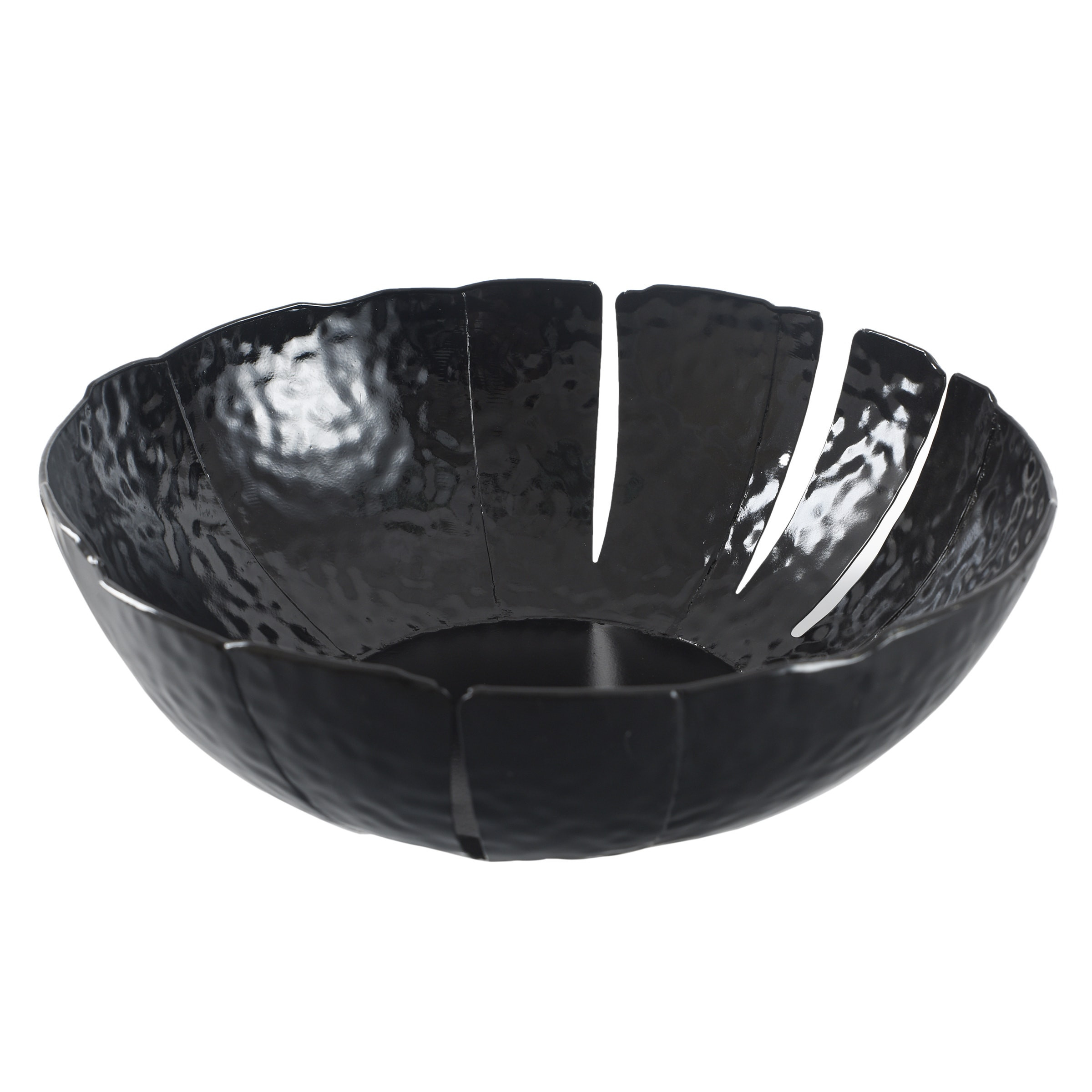 StyleCraft Home Collection Black Metal Modern Decorative bowl one_size | AJA51256DS | Lowe's