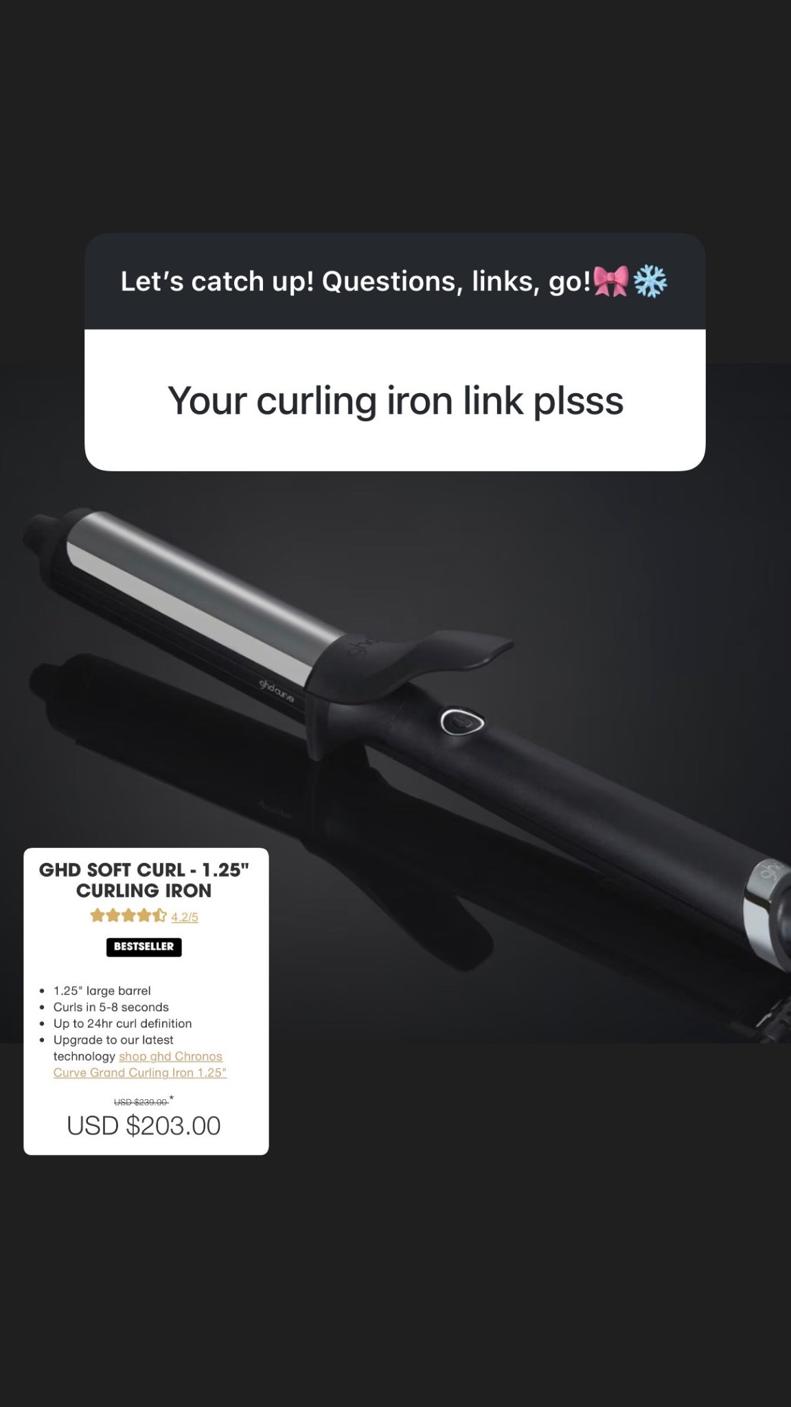 The best curling iron!


#LTKgrwm #LTKdayinmylife #LTKmorningroutine