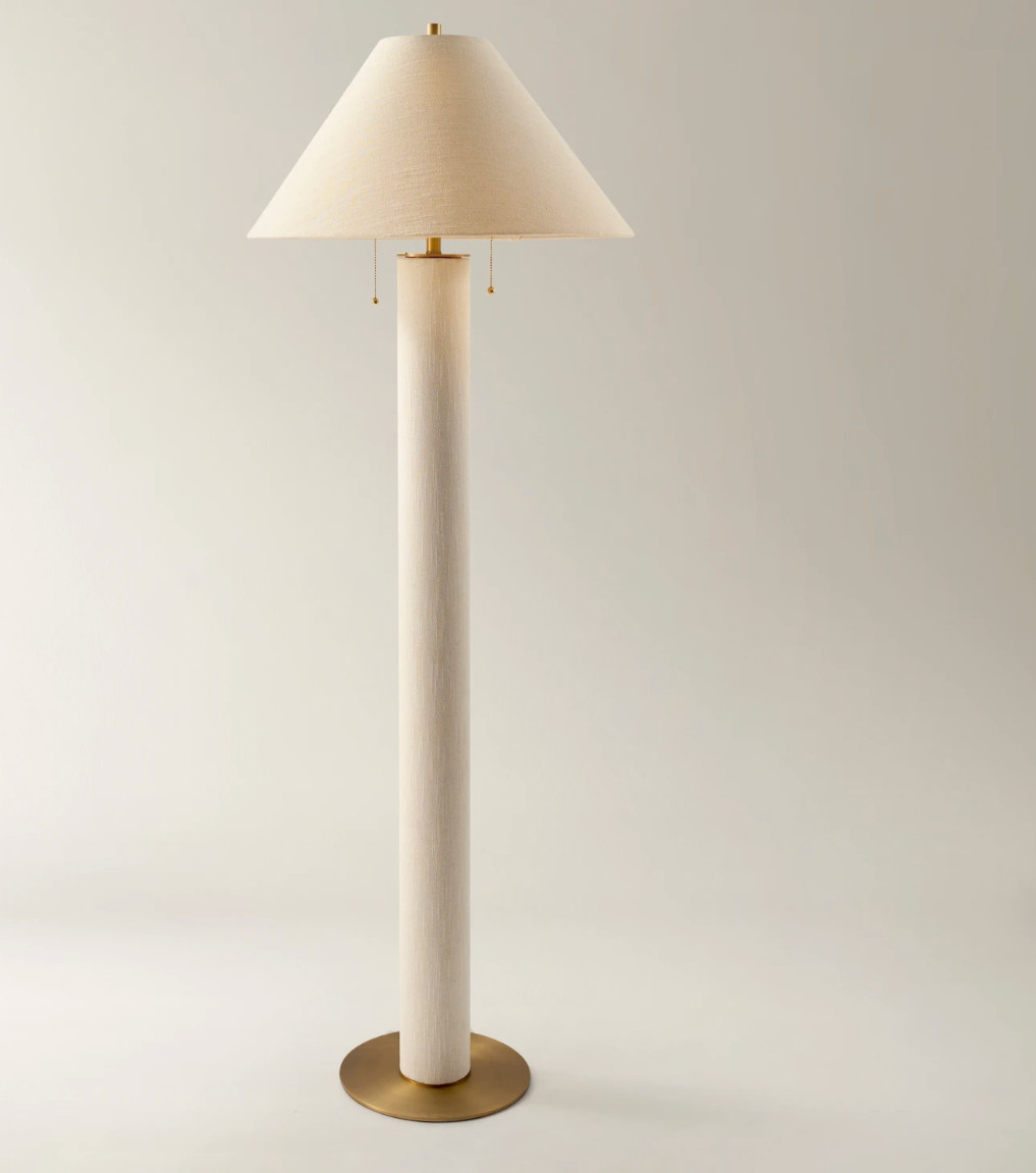 The Della linen and brass floor lamp brings a soft, warm glow with a sleek, elevated design that instantly upgrades your room.

Perfect for creating a cozy, stylish atmosphere with minimal effort.

🔥 Click to shop your new home upgrade 

 #LTKfoodie #LTKActive #LTKHome