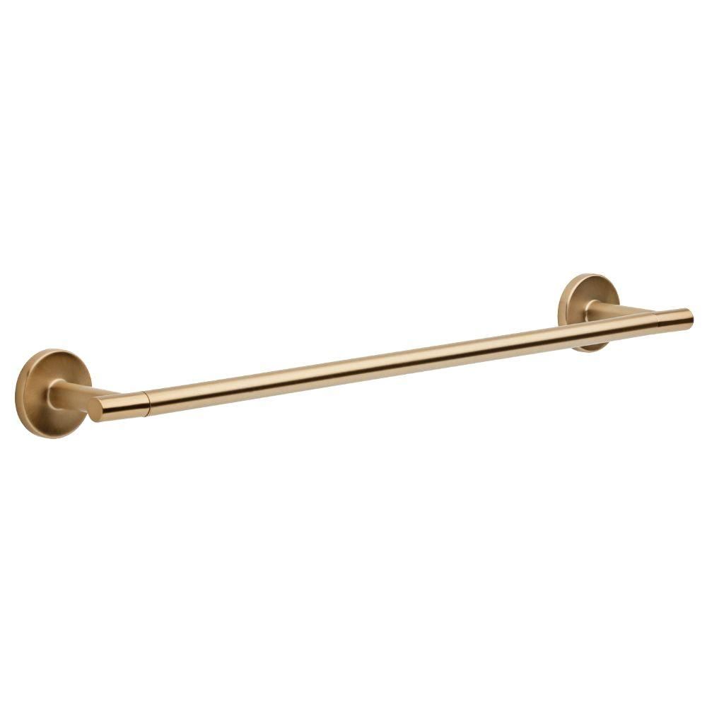 Trinsic 18 in. Towel Bar in Champagne Bronze | The Home Depot