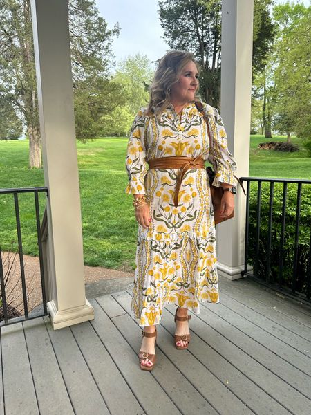 Beyond by Vera Dolce Vita collection is 20% off with code MOM20

Her pieces are so unique with beautiful colors. I’m wearing an XL. This dress does need a slip. But beautiful cotton and print. 

Comes with self tie. I added my Ada belt. 15% off with code NANETTE15  

#LTKover40 #LTKSeasonal #LTKsalealert