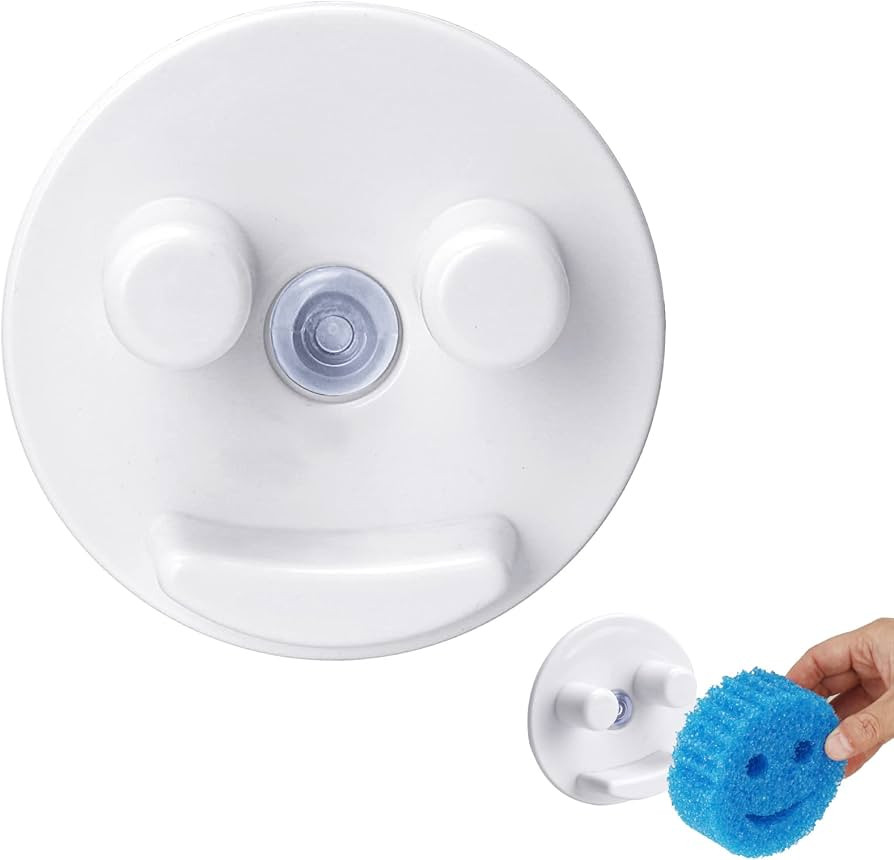 Sponge Holder/ Organizer, Sink Caddy w/Suction Cup Installation for Kitchen/Bathroom, Self Draini... | Amazon (US)