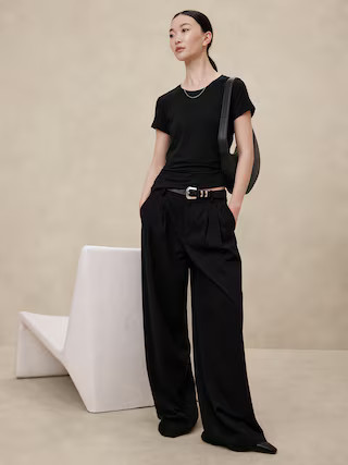 Timeless Crew-Neck T-Shirt | Banana Republic Factory