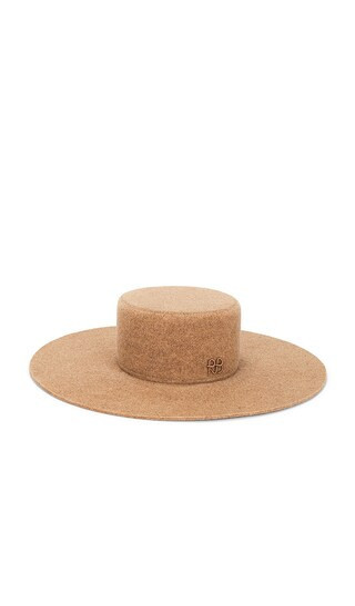 Ruslan Baginskiy Canotier Hat in Beige. - size S | Revolve Clothing (Global)
