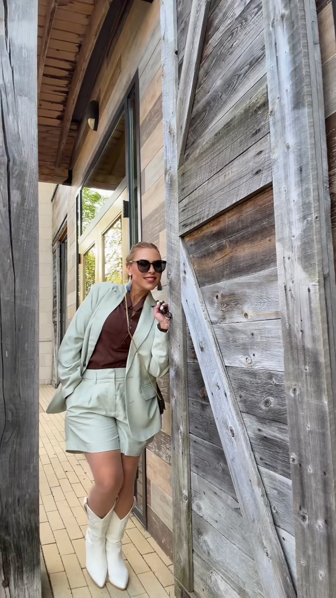 Women's Linen Blazer and Shorts Set Lightweight Summer Suit Relaxed fit Casual Formal

Linen Mint Green Blazer and Shorts Set🪝

#LTKvlog #LTKootd #LTKActive