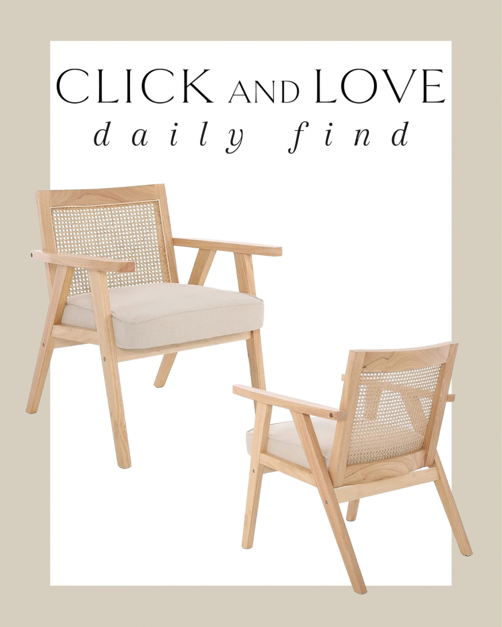 Daily find! Set of rattan chairs on sale and under $330 👏🏼

Rattan chairs, dining chair, accent chair, armchair, dining room, seating area, living room, coastal home decor, Amazon sale, sale finds, sale alert, sale, Modern home decor, traditional home decor, budget friendly home decor, Interior design, look for less, designer inspired, Amazon, Amazon home, Amazon must haves, Amazon finds, amazon favorites, Amazon home decor #amazon #amazonhome



#LTKfindsunder100 #LTKhome #LTKstyletip