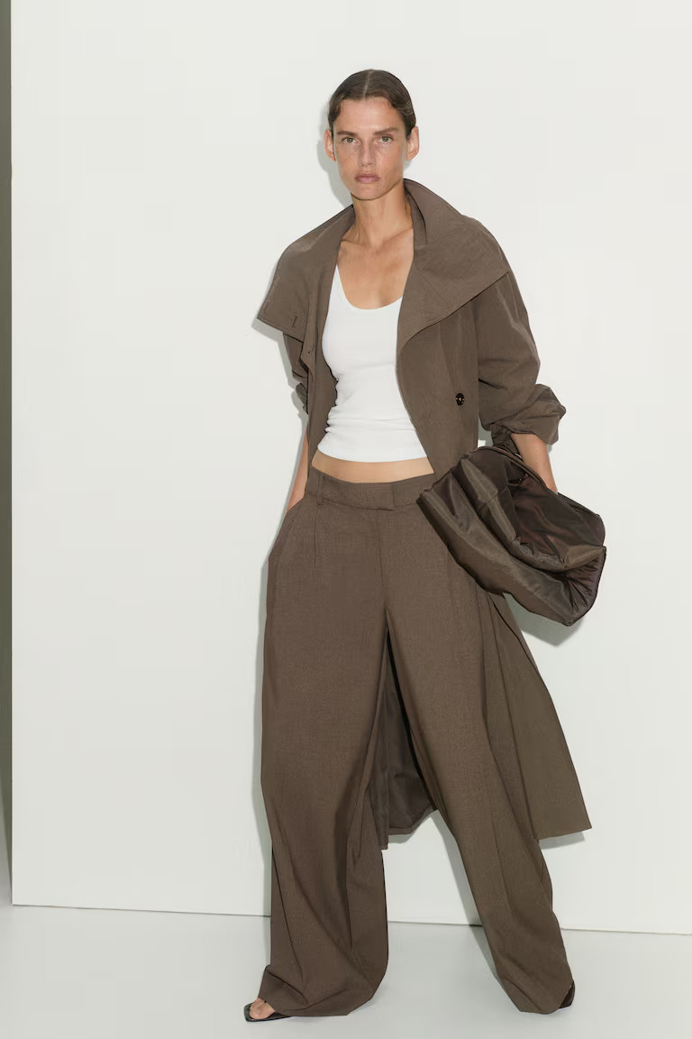 Wide tailored trousers | H&M (UK, MY, IN, SG, PH, TW, HK)