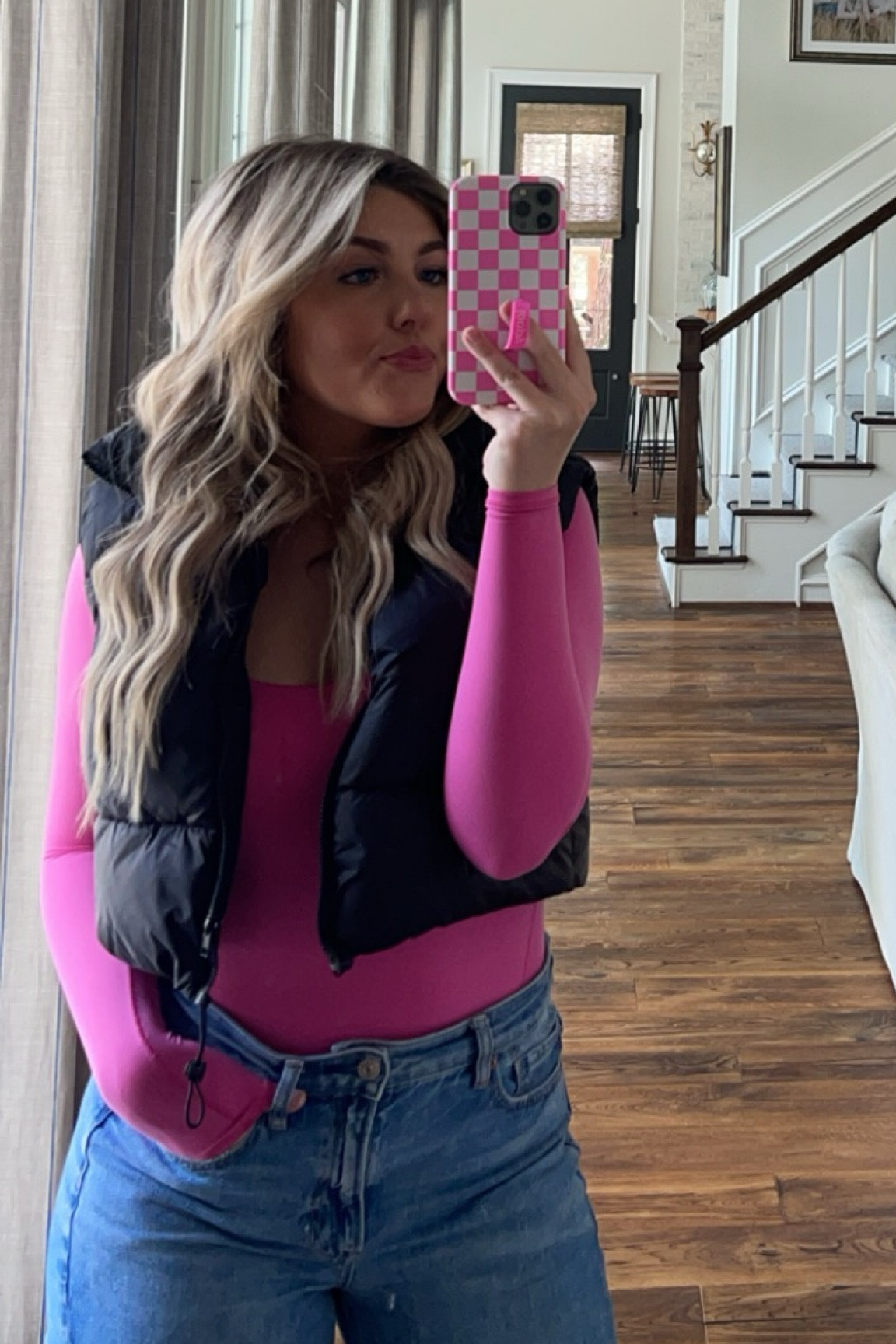 bodysuit is lulu lemon, but could not find the exact color!!🩷

#LTKSeasonal