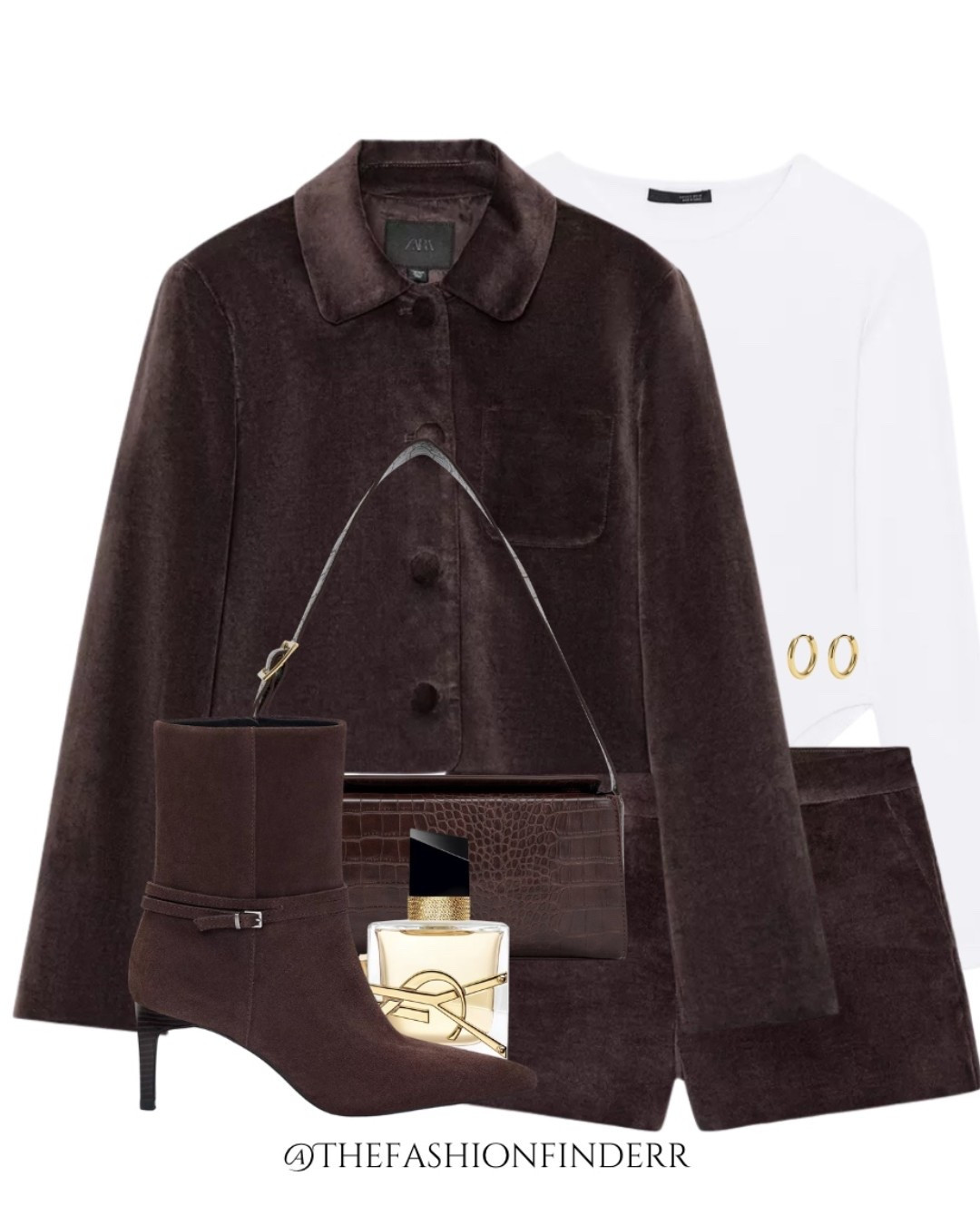 Gorgeous suede set from Zara 🤎

#LTKuk