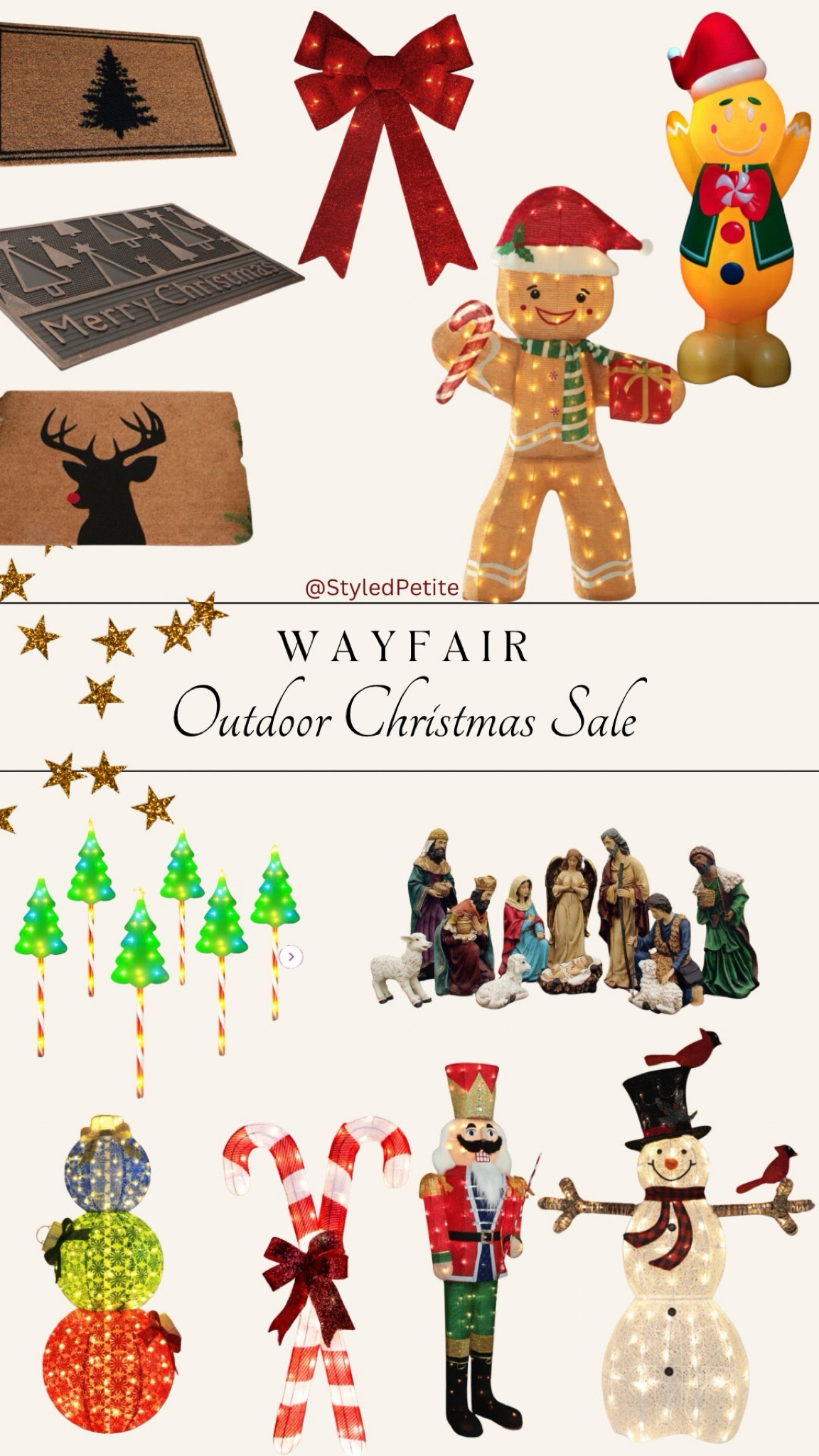 Outdoor Christmas Decor on Sale at Wayfair! 

#LTKHoliday #LTKSeasonal #LTKSaleAlert