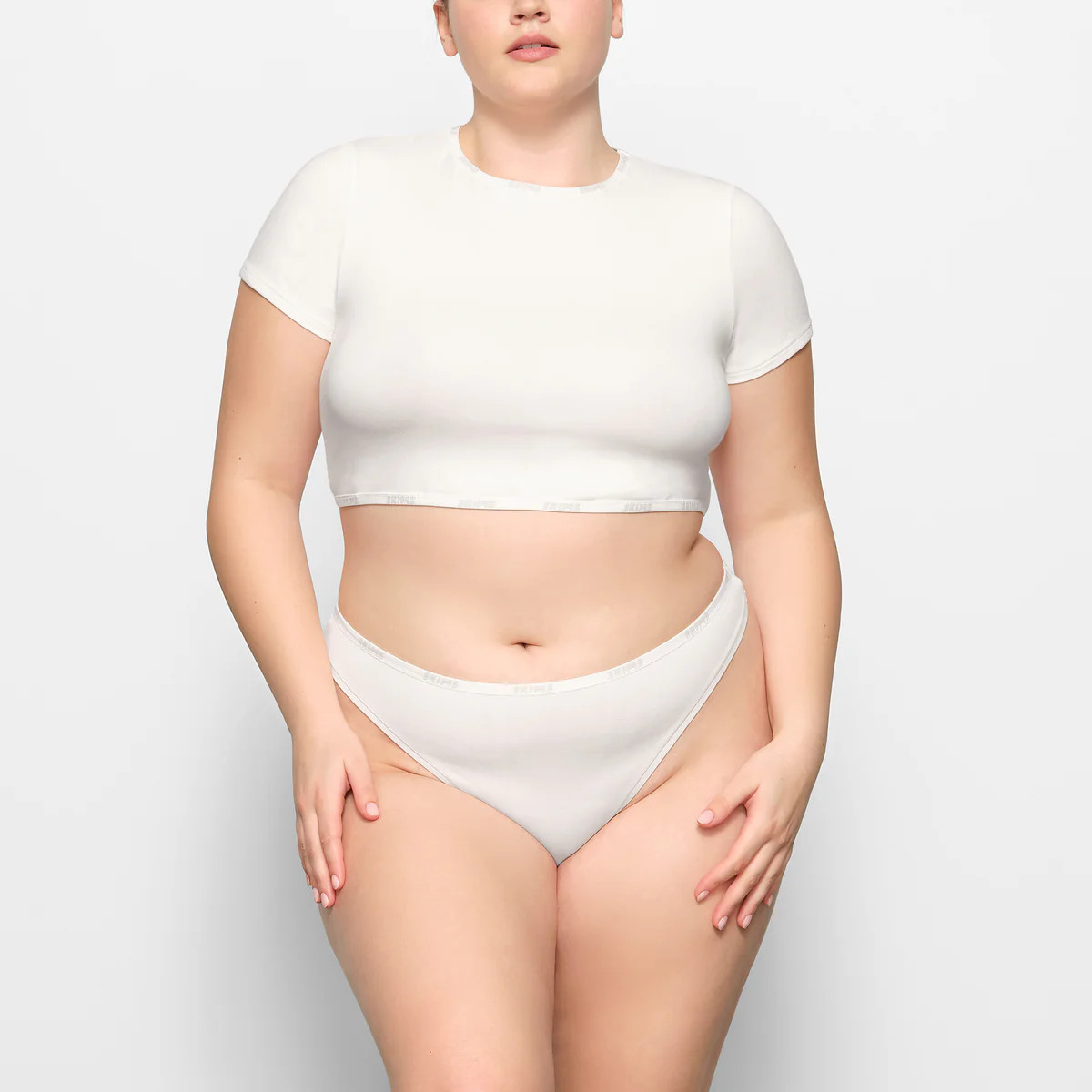 SUPER CROPPED T-SHIRT | SKIMS (US)