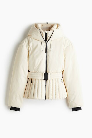 H & M - Wattierte Skijacke mit ThermoMove - Beige - Sportswear | H&M (DE, AT, CH, NL, FI)