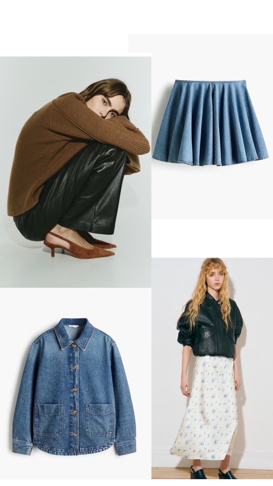 The cutest denim shacket (size S) denim skirt, brown suede slingbacks (order full size down) and the cutest midi floral skirt for spring 

#LTKSeasonal #LTKootd #LTKSpringSale