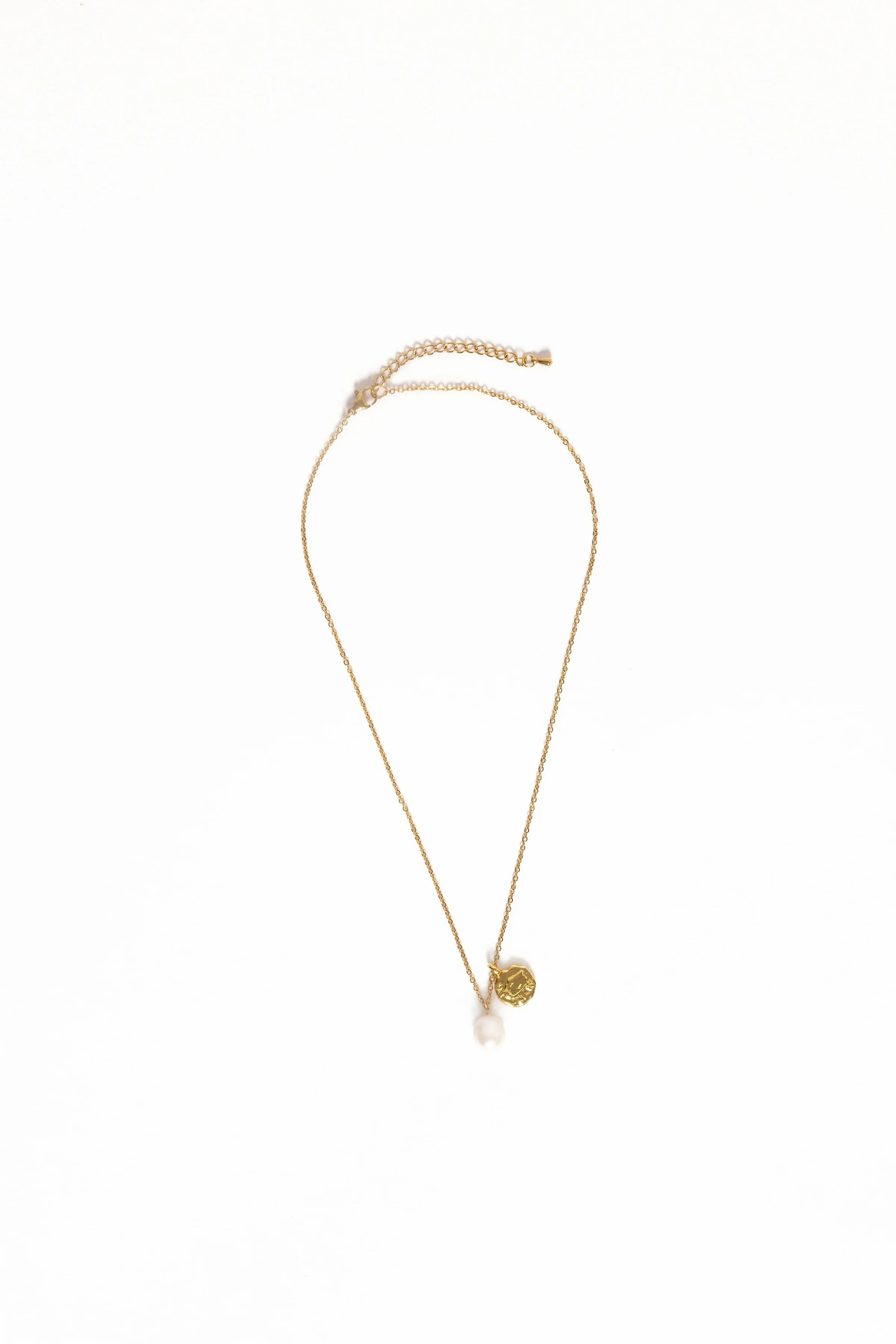 Lavinia Necklace - Gold/Pearl | Petal & Pup (US)