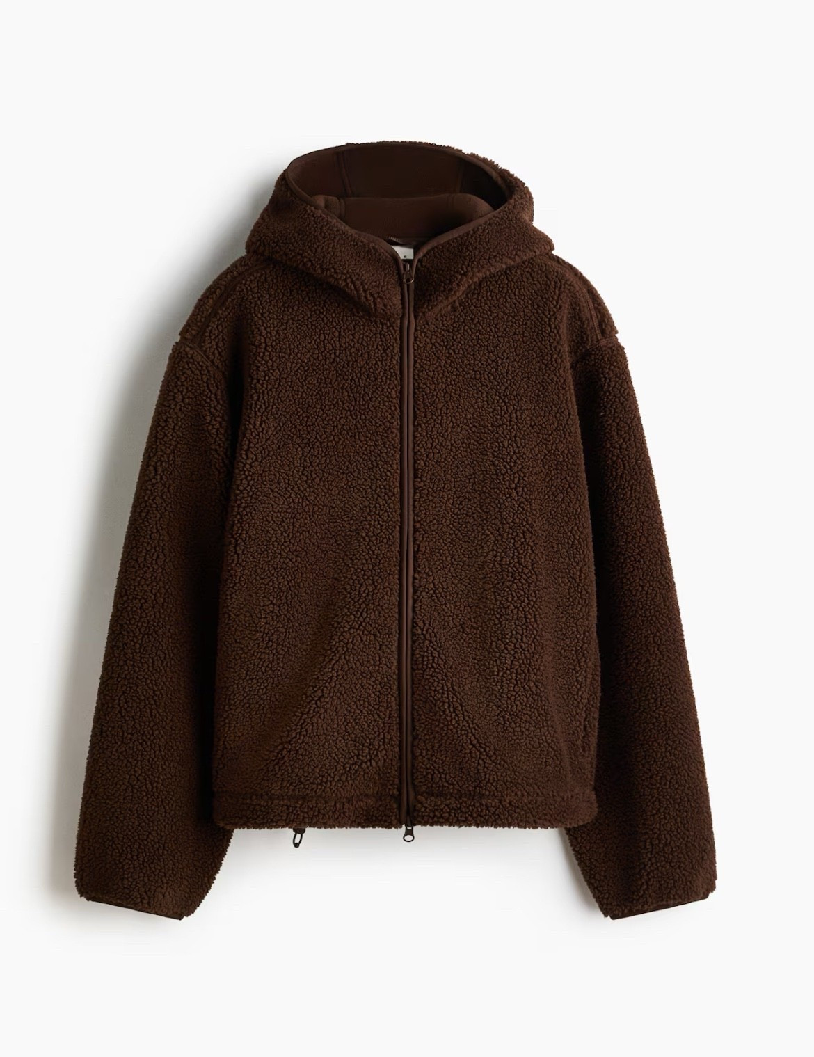 Chocolate brown Teddy fleece jacket 

#LTKSeasonal