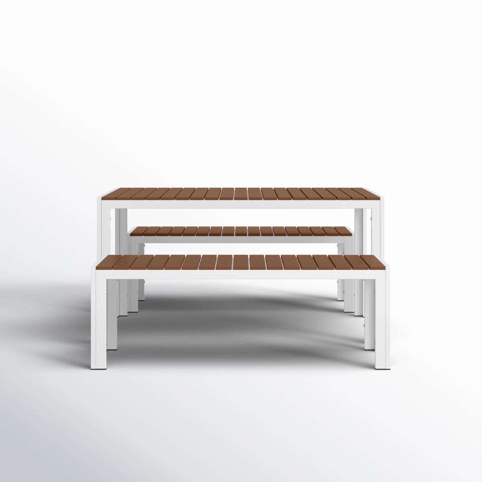 Joel 6 - Person Patio Dining Set with Rectangular Table | Wayfair North America