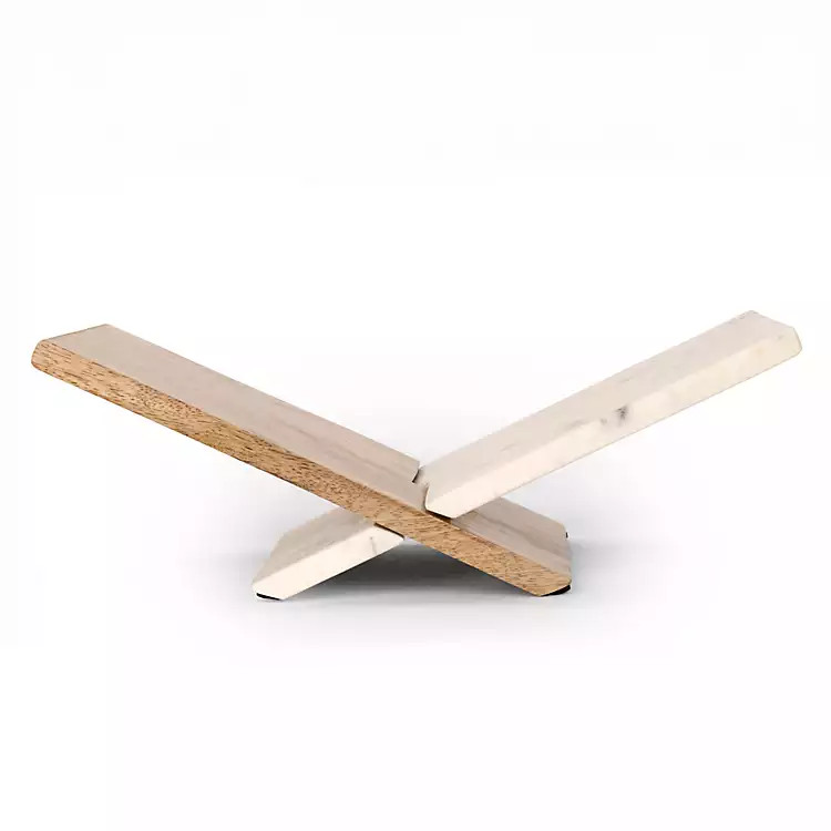 New! Marble and Wood Book Stand | Kirklands