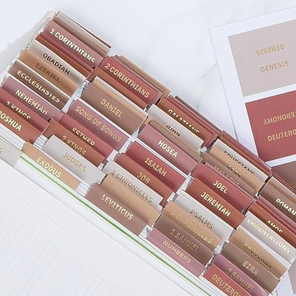 Decorative Bible Tabs for Women (96 Pieces) - Earth Tone Neutral Gold Foil Bible Tabs - Laminated... | Amazon (US)