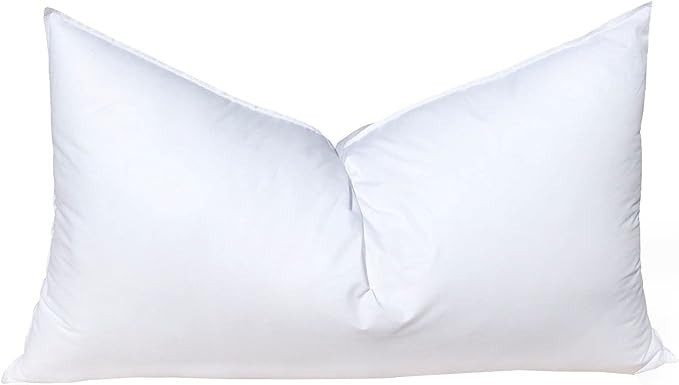 Pillowflex Synthetic Down Pillow Insert - 22x28 Down Alternative Pillow, Ultra Soft Body Pillow, ... | Amazon (US)