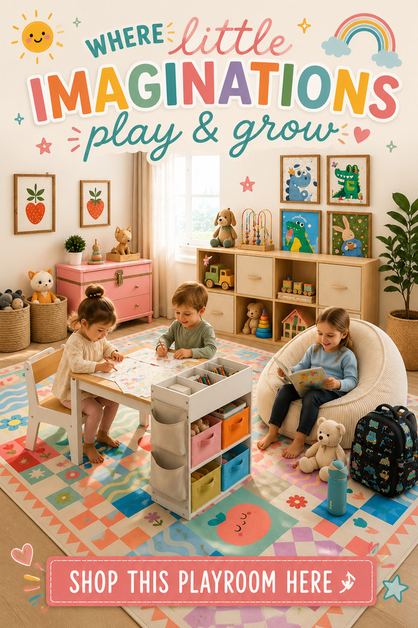 Looking for beautiful playroom ideas