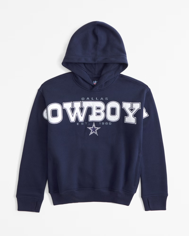 dallas cowboys graphic popover hoodie | Abercrombie & Fitch (US)