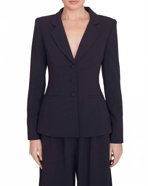 Carson Blazer In Navy | Shop Simon