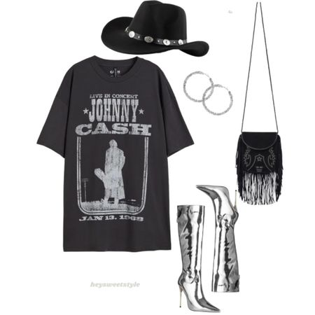 Rockin’ down Broadway outfit #Nashville 🎶🎸🪩⚡️

#LTKFind #LTKFestival #LTKstyletip