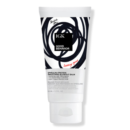 IGK Good Behavior Spirulina Protein Smoothing Blowout Balm | Ulta
