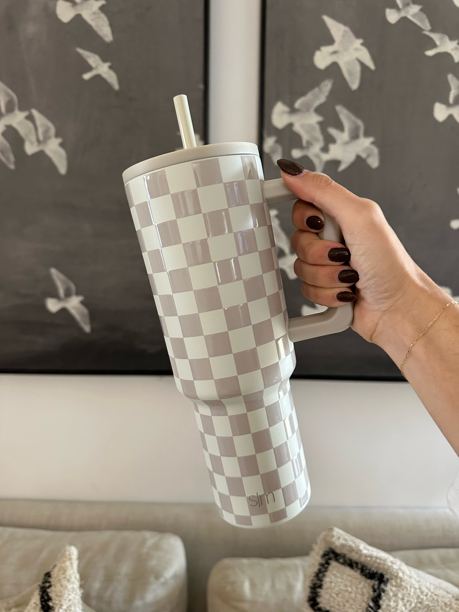 Loving this checkered tumbler from amazon!

Amazon find, tumbler, Stanley cup, quencher, mom cup, mom essentials 

#LTKfindsunder50 #LTKhome #LTKfamily