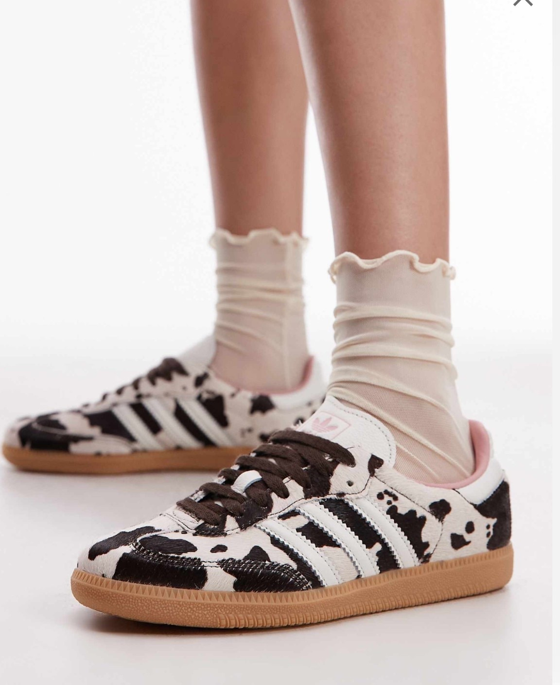 Cow print adidas are back! 