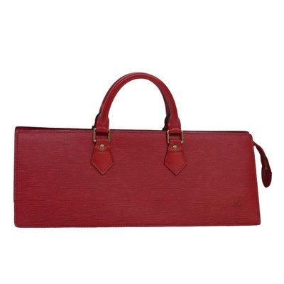 LOUIS VUITTON Epi Sac Triangle Hand Bag Red M52097 LV Auth 80283  | eBay | eBay US