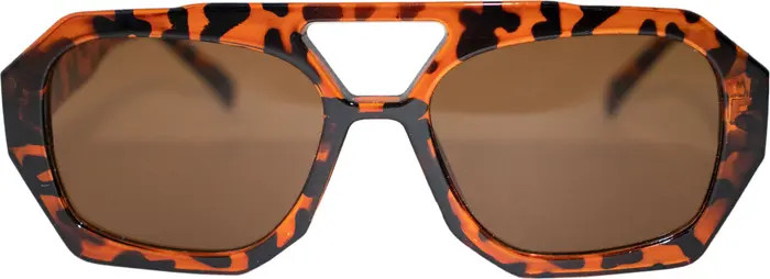 Fifth & Ninth Ryder 57mm Polarized Aviator Sunglasses | Nordstrom | Nordstrom