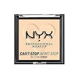 NYX PROFESSIONAL MAKEUP Can't Stop Won't Stop Mattifying Pressed Powder - Fair | Amazon (US)