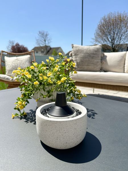 Table top fire pit from Walmart / keep the summer bugs away while enjoying your outdoor space! 



#LTKSeasonal #LTKstyletip #LTKhome