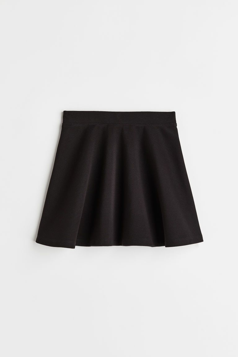 H & M - Sweatshirt Skirt - Black | H&M (US + CA)