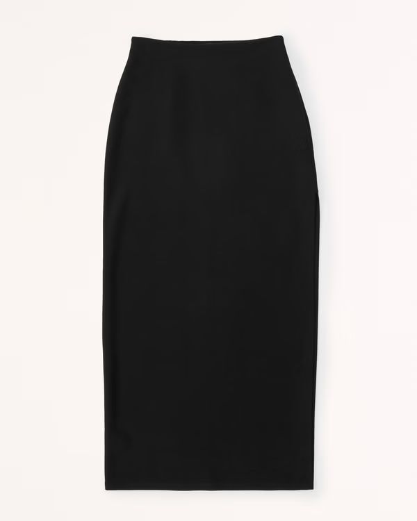 Elevated Column Maxi Skirt | Abercrombie & Fitch (UK)
