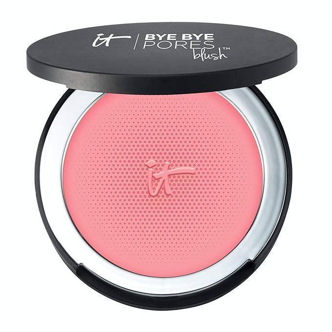 IT Cosmetics Bye Bye Pores Blush, Je Ne Sais Quoi - Sheer, Buildable Color - Diffuses the Look of... | Amazon (US)