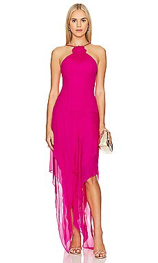 Lovers and Friends Shelby Asymmetric Dress in Pink from Revolve.com | Revolve Clothing (Global)