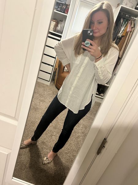 Love a good linen shirt! This one is technically marketed as a pool cover up but I love it for everyday too! 

#LTKFindsUnder50 #LTKStyleTip #LTKTravel